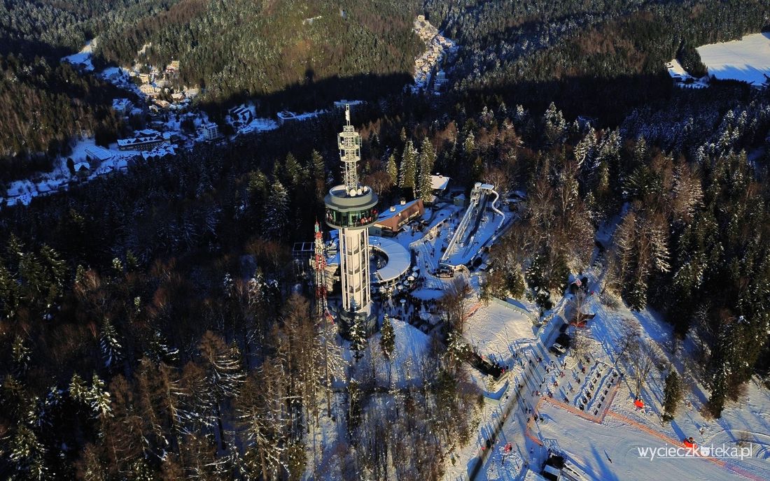 Nowa wieża widokowa w Krynicy-Zdroju – Góra Parkowa z widokiem na Tatry